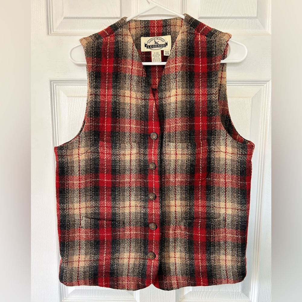 Vintage Eddie Bauer Legends Wool Blend Vest